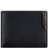  Corso DeLuxe Portemonnee RFID-bescherming Leer 12.5 cm variant schwarz