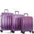  Astro 4 wielen Kofferset 3-delig met uitbreidingsplooi variant purple
