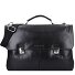 Romano Messenger Leder 44 cm Laptopcompartiment variant schwarz