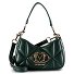 Embossed Schoudertas 22.5 cm variant green Embossed Schoudertas 22.5 cm variant green
