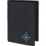  New Cryptan Portemonnee RFID-bescherming 10 cm variant schwarz-windrose 2.0 cyan