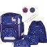  Ergolite Schooltas set 8-delig variant navy