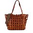  Valeria Shopper Tas Leer 30 cm variant bronzo-cognac