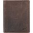  Vietnam Portemonnee RFID Leer 12 cm variant braun
