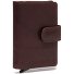  Prague Kredietkaart etui RFID-bescherming Leer 7 cm variant braun
