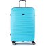  5493 4 wielen Trolley L 77 cm met uitbreidingsplooi variant petroleum