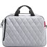  Koffer 40 cm Laptop compartiment variant rhombus light grey