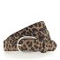 Riem Leer variant taupe-dark brown | 100 cm Riem Leer variant taupe-dark brown | 100 cm