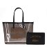 Core Essentials Anna Shopper Tas L 39 cm variant transparent noir ermine  Core Essentials Anna Shopper Tas L 39 cm variant transparent noir ermine