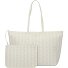 Monogram Zely Shopper Tas 37 cm variant mono bone white taupe Monogram Zely Shopper Tas 37 cm variant mono bone white taupe