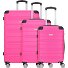 Rhodos 4 wielen Kofferset 3-delig variant sz-pink Rhodos 4 wielen Kofferset 3-delig variant sz-pink