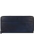  Destressed Portemonnee RFID-bescherming Leer 19 cm variant navy blue