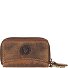  Vintage sleuteletui leer 8,5 cm variant braun