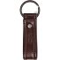  Wood Sleutelhanger Leer 2.5 cm variant brown