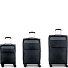  Cloud 4 wielen Kofferset 3-delig met uitbreidingsplooi variant negro