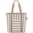  Thermoshopper koeltas 38 cm variant summerstripes coffee