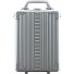  Aluminium Verticale aktetas 25 cm laptop compartiment variant platinum