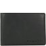  Primo portemonnee leer 12 cm variant schwarz