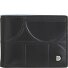  Up Portemonnee RFID-bescherming Leer 11 cm variant black-pastel blue