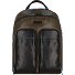 Blauwe Revamp Rugzak RFID Leer 39 cm Laptopcompartiment variant greenblack