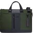 Brief Koffer RFID-bescherming Leer 42 cm Laptop compartiment variant green