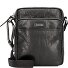  Schoudertas leer 18 cm variant black