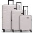  Eco Edition 4 wielen Kofferset 3-delig met uitbreidingsplooi variant beige