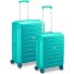  Starlight 3.0 4 wielen Kofferset 2-delig met uitbreidingsplooi variant mint green