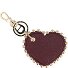  Fashion Sleutelhanger Leer 7.5 cm variant port red