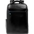 Blue Square Dagrugzak Leer 29 cm Laptop compartiment variant black Blue Square Dagrugzak Leer 29 cm Laptop compartiment variant black