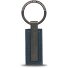  Keyring Sleutel portemonnee Leer 8.5 cm variant blue