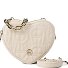  Fashion Mini tas Schoudertas Leder 14 cm variant macadamia white