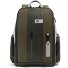  Urban Dagrugzak RFID-bescherming Leder 46 cm Laptopvak variant green-grey