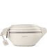  Bologna leer Fanny pack met dubbele rits, crossbody, leer, 25 cm variant cream