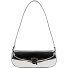  Ikon Schoudertas Leder 24 cm variant silver