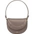  Schoudertas Leder 22 cm variant taupe