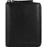  Colombiana Portemonnee RFID-bescherming Leer 10.5 cm variant black