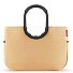 Loopshopper L Frame Shopper Tas 46 cm variant raffia black Loopshopper L Frame Shopper Tas 46 cm variant raffia black