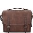  The Workmates Big Fella Briefcase Leer 39 cm Laptopcompartiment variant hazelnut vintage