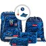  Fit Schooltas set 5-delig variant Manta Rio