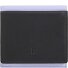  Lederen portefeuille 9,5 cm variant black-lavander