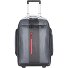  Urban 2-Wiel Leren Rugzak Trolley 54 cm Laptopcompartiment variant grey black