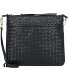 Piuma Schoudertas Leer 26 cm variant black-gold Piuma Schoudertas Leer 26 cm variant black-gold