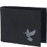  New Cryptan Portemonnee RFID-bescherming 11 cm variant schwarz-freedom pigeon grey