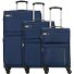  Travel Line 6704 4-wiel kofferset 3st. variant blau