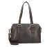  Schoudertas leer 34 cm variant black