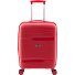  3800 4 wielen Cabinewagen 55 cm met uitbreidingsplooi variant crimson red