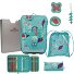  ErgoFlex Easy Schooltas set variant Butterfly Garden