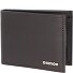  Leather Portemonnee RFID-bescherming Leder 11 cm variant braun-pure 2.0metal square