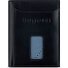  Secure Slim Portemonnee RFID-bescherming Leer 8 cm variant schwarz